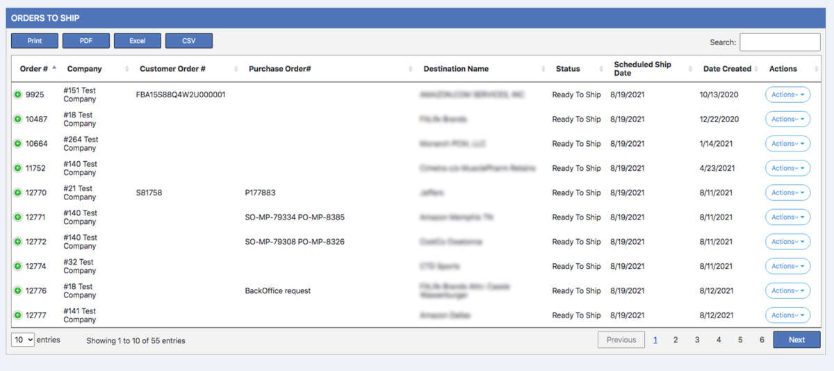 Dashboard - Equitable Software