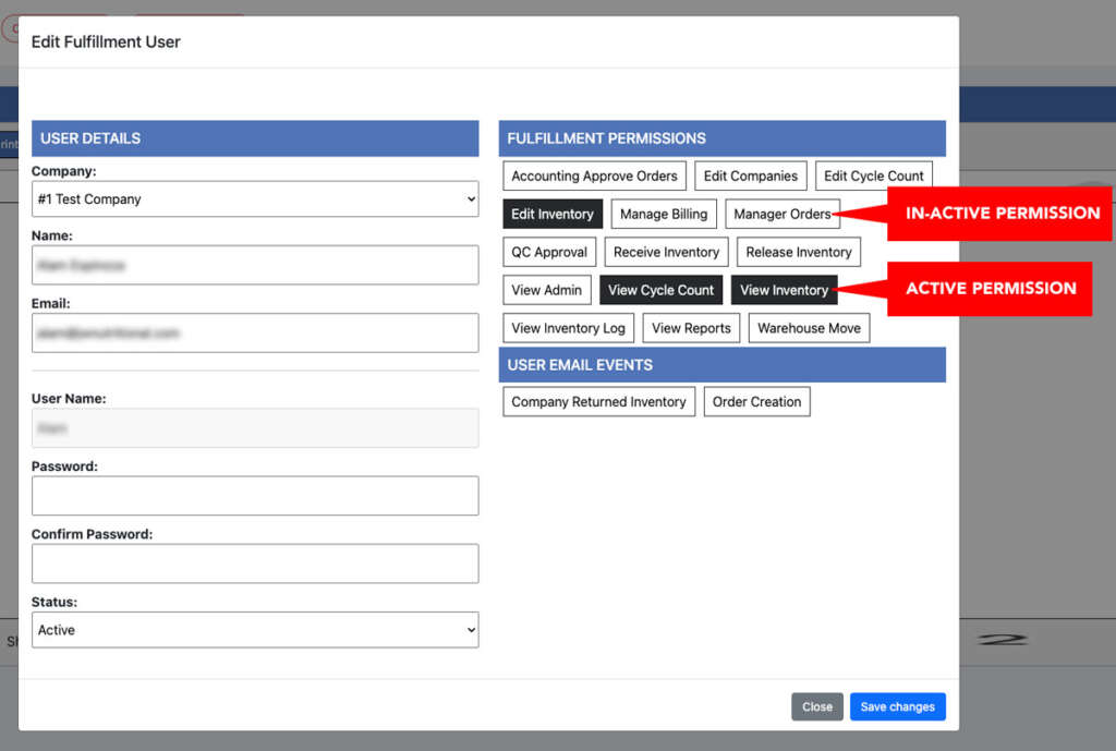 Admin Users - Equitable Software