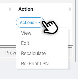 Admin Inventory Actions